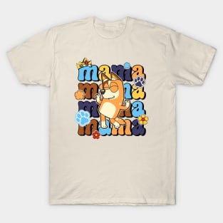 Bluey Mum Mom Mamma T-Shirt